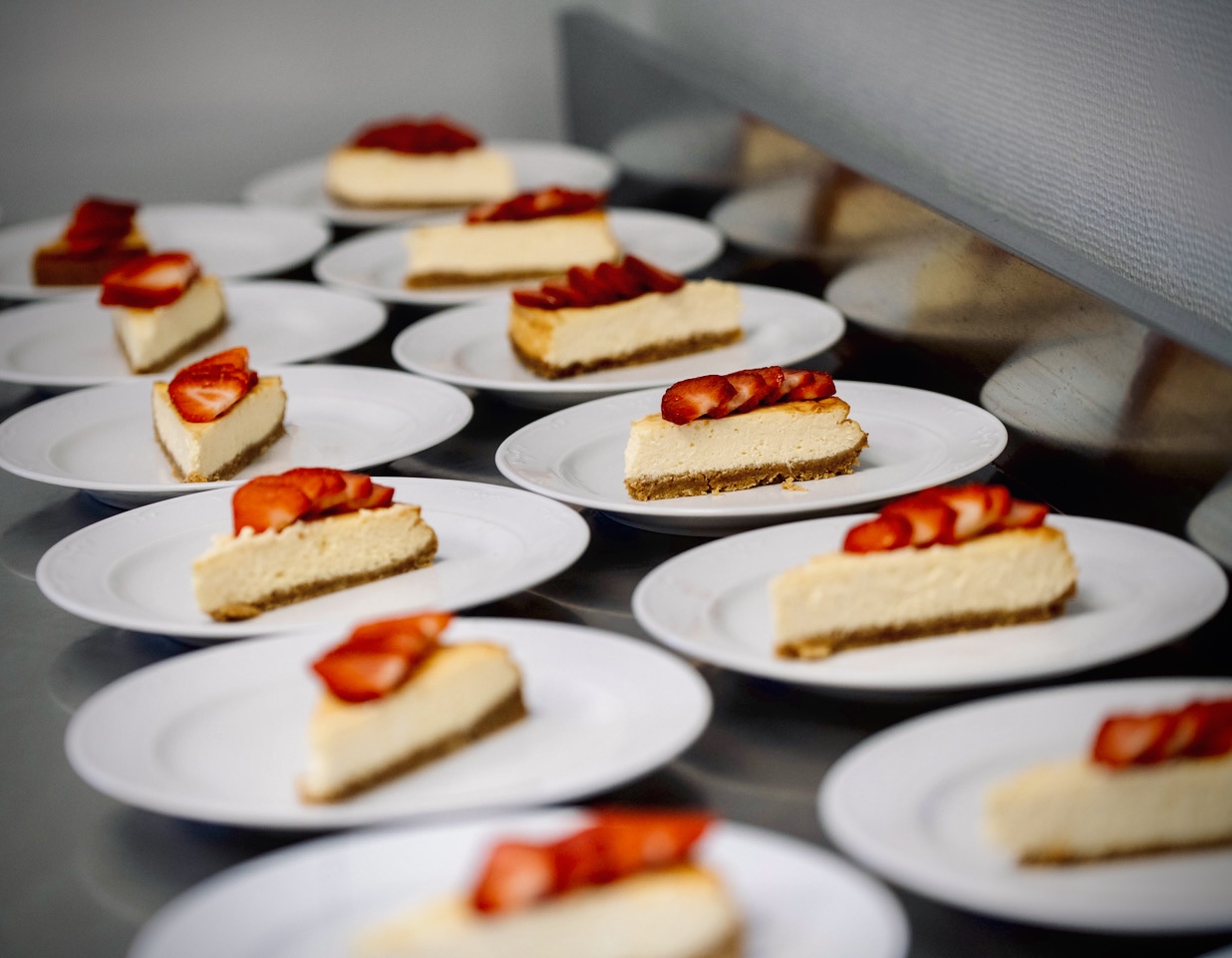 Rätter från CaterAllts buffécatering i Stockholm